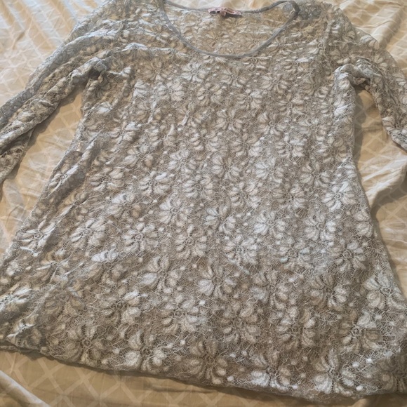 Sheer Lace Top - Picture 3 of 5